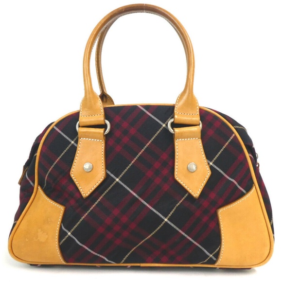 Authentic BURBERRY BLUE LABEL Nova Check Handbag - Picture 3 of 8